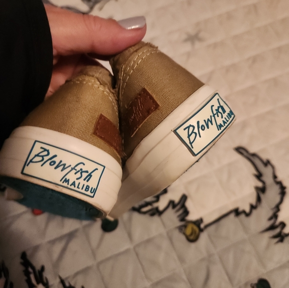 Blowfish Malibu Canvas Slip On Shoes Brown - Picture 3 of 3